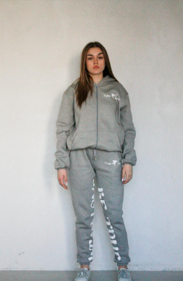 "TRUE LOVE" GREY TRACKSUIT